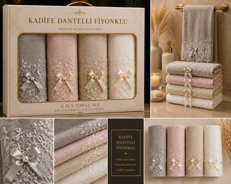 KADİFE DANTELLİ FİYONK